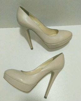 Туфли Elmonte бежевые лодочки