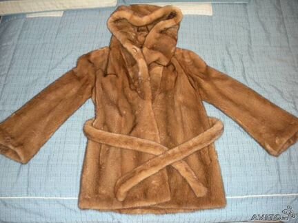 Норковый полушубок