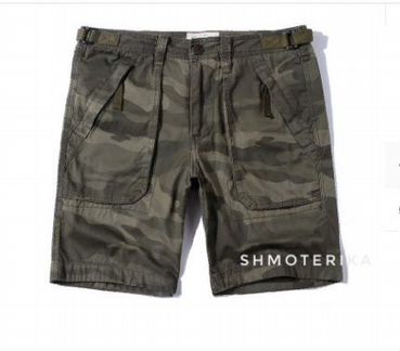 Abercrombie Fitch Шорты с накладными карманами з/к