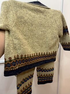 Костюм шерстяной тёплый детсктй