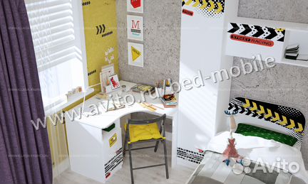 Детская комната Клюква Beby Авто