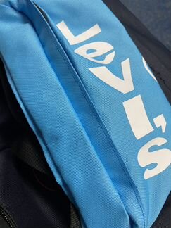 Поясная сумка Levi’s голубая / барсетка