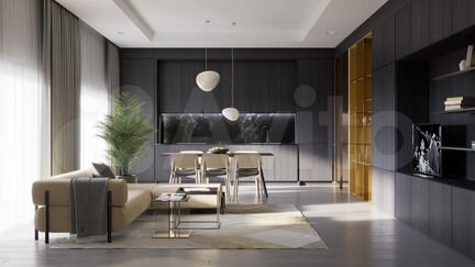 2-к апартаменты, 77.7 м², 7/19 эт.