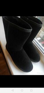 Угги натур.замша новые