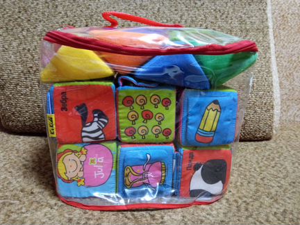 Мягкие кубики