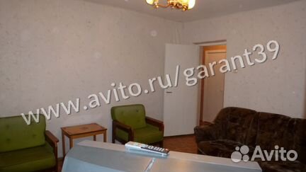 2-к квартира, 49 м², 1/4 эт.