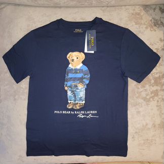Футболка polo ralph lauren bear XS S M