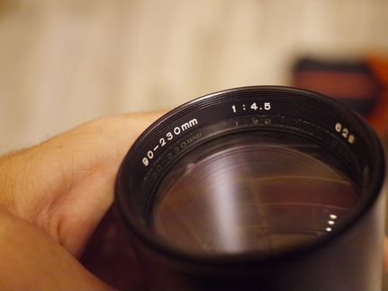 Tokina 90-230 f4,5 можно с хвостом pentax