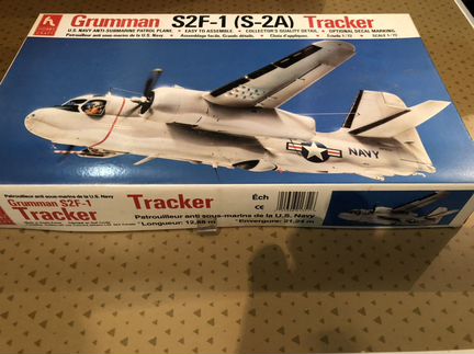 Сборная модель самолёта 1:72 Grumman S2F1(S2A) Tra