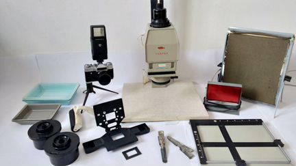 Фотоувелечитель и фотоаппараты СССР