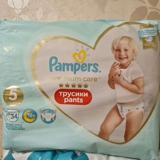 Трусики Pampers премиум открытая пачка