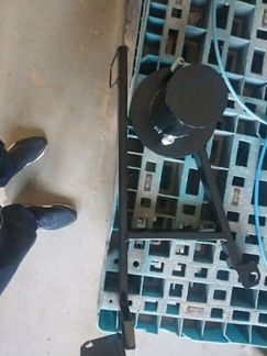 Крепление запасного колеса гбо Land Cruizer, lexus