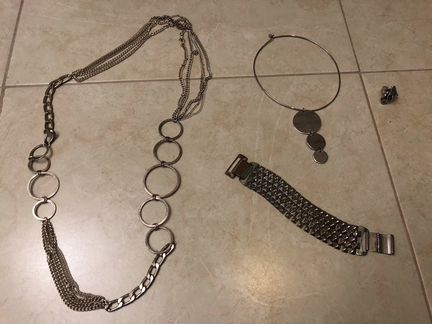 Бижутерия бусы браслеты кольца серьги цепочки