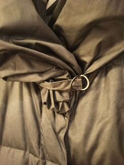 Пуховик женский ck черный 44-46