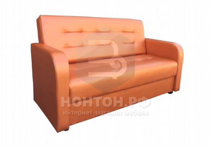 Диван Аккорд оранжевый