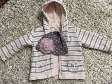 Утеплённая кофта на молнии