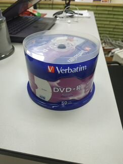 Verbatim DVD+R 50 штук по 4.7гб