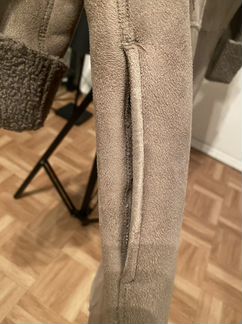 Пальто кофейное