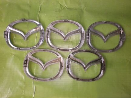 Эмблема значек решетки радиатора мазда 3 и мазда 6