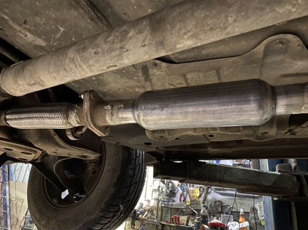 Удаление катализаторов замена на пламегаситель или