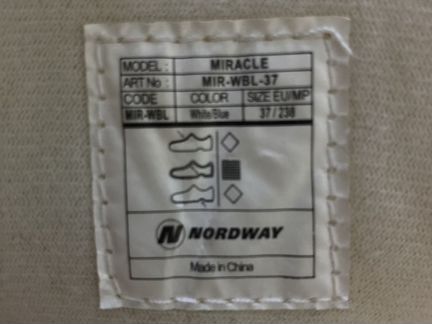 Коньки Nordway 37 размер