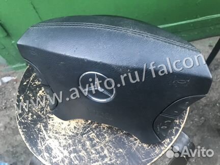 Подушка безопасности чёрная мерседес w220/s220