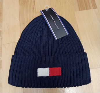 Шапка / Tommy Hilfiger / новая (тёмно-синяя)