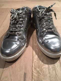 Кеды jimmy choo серебряные