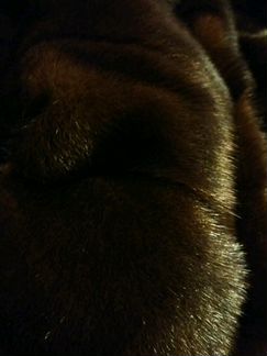 Норковая шуба 100 см