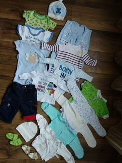 Вещи пакетом от 0-6-8м