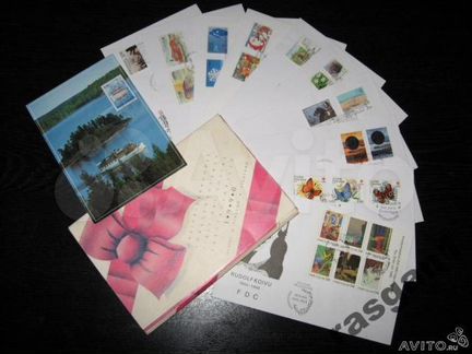 Почтовые конверты 1990г