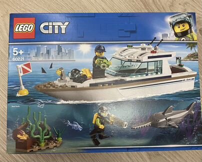 Lego City 60221 яхта для дайвинга