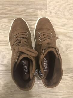 Кеды из замши Ralph Lauren новые