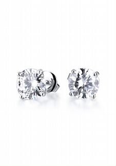 Пусеты с бриллиантами 1,01 G/IF 1,01 G/IF GIA