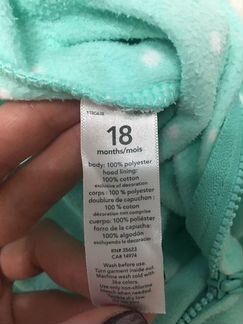 Комбинезон Carter’s 18 мес