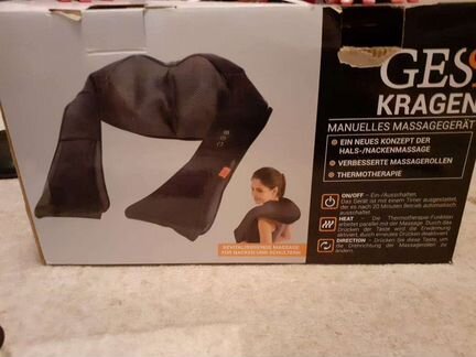 Массажёр для шеи и плеч kragen/3D массаж, gess