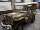 Willys MB 2.2 МТ, 1943, 10 000 км объявление продам