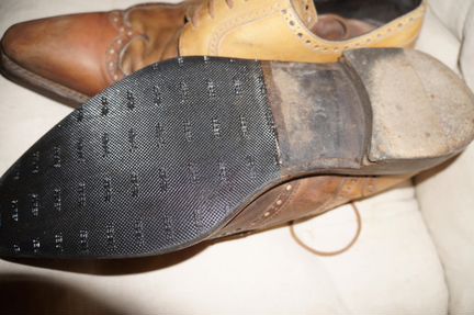 Кожаные туфли 45 р