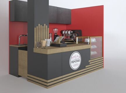 Кофейные стойки, Мебель для Кафе, барные стойки