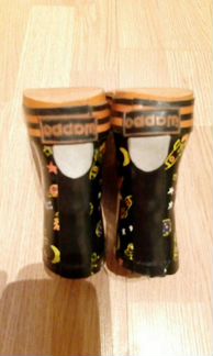 Резиновые полусапожки,26р