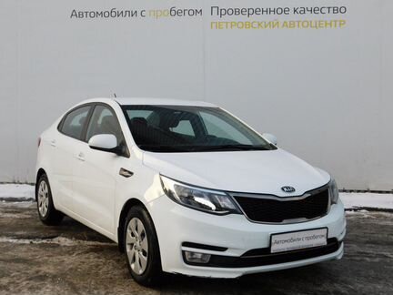 KIA Rio 1.6 AT, 2015, 56 721 км