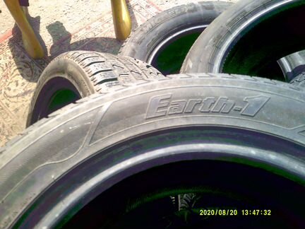 215х55х16 - 1 шина Yokohama Eartn - 1 лето