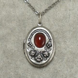 Медальон Сердолик (8х10мм)