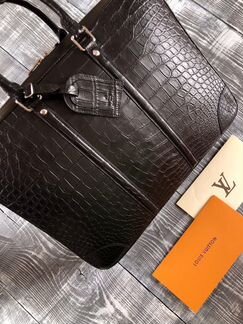 Портфель Louis Vuitton крокодил