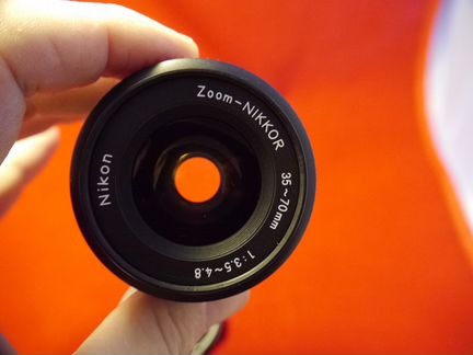 Nikon nikkor 35-70mm 3,5-4,8 полностью мануальный