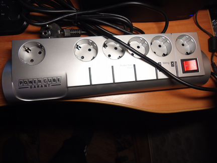 Фильтр сетевой Power cube SIS-2-10 6роз, 3м