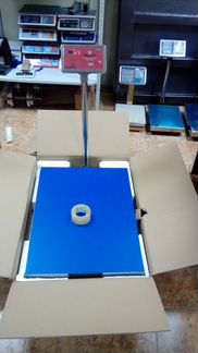 Весы товарные, складские 60х80см; 600-800кг