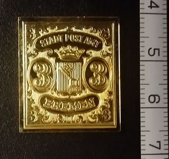 Franklin Mint Первые почтовые марки мира реплики