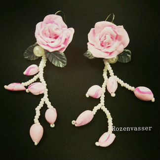 Украшения из бисера и полимерной глины