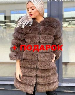 Жилет из песца